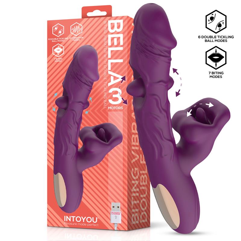 VIBRADOR DUPLO BOLA BELLA 3 MOTORES