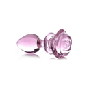 PLUG ANAL DE CRISTAL ROSA