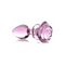 PLUG ANAL DE CRISTAL ROSA