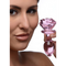 PLUG ANAL DE CRISTAL ROSA