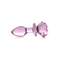 PLUG ANAL DE CRISTAL ROSA