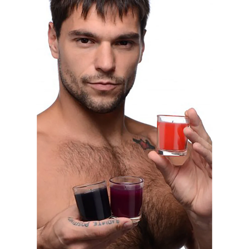 CONJUNTO DE VELAS BDSM MASTER SERIES
