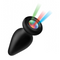 PLUG EM SILICONE COM LUZ LED