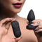 PLUG EM SILICONE COM VIBRAÇÃO E CONTROLO REMOTO