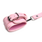 ARNÊS BONDAGE COM LAÇO E ALGEMAS ROSA