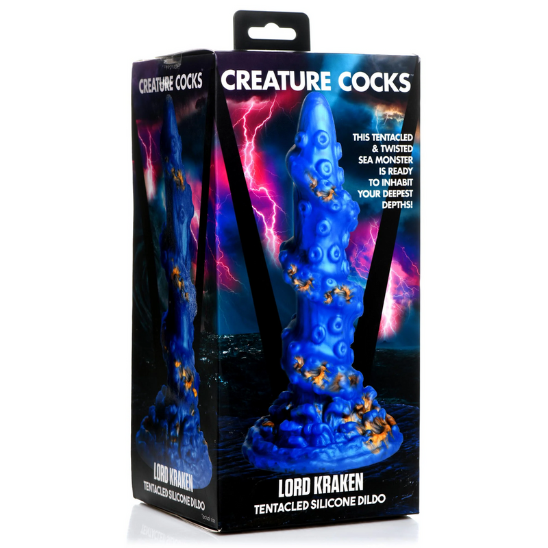 DILDO LORD KRAKEN POLVO AZUL