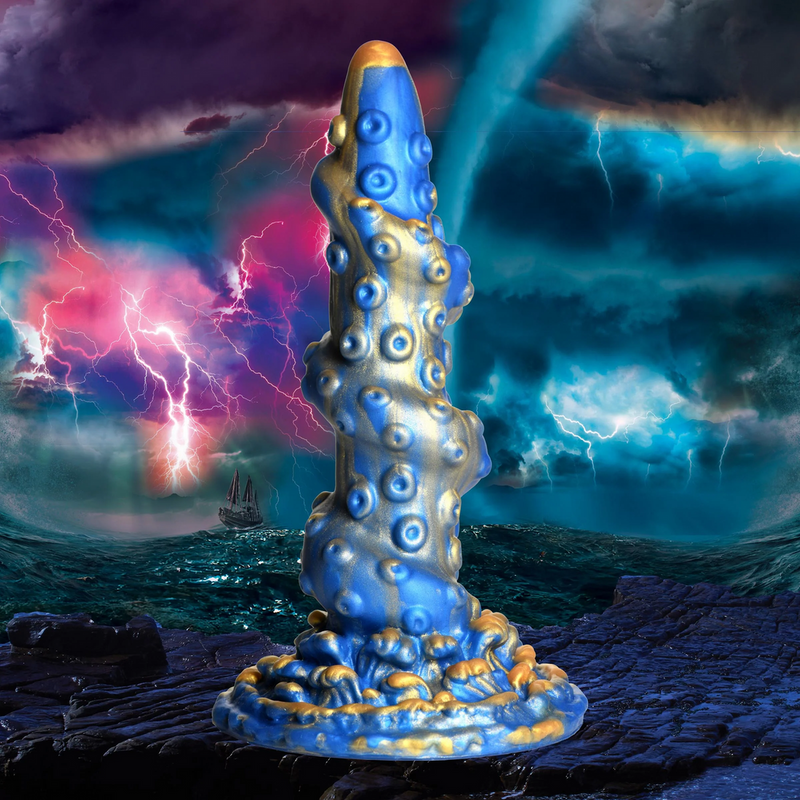 DILDO LORD KRAKEN POLVO AZUL