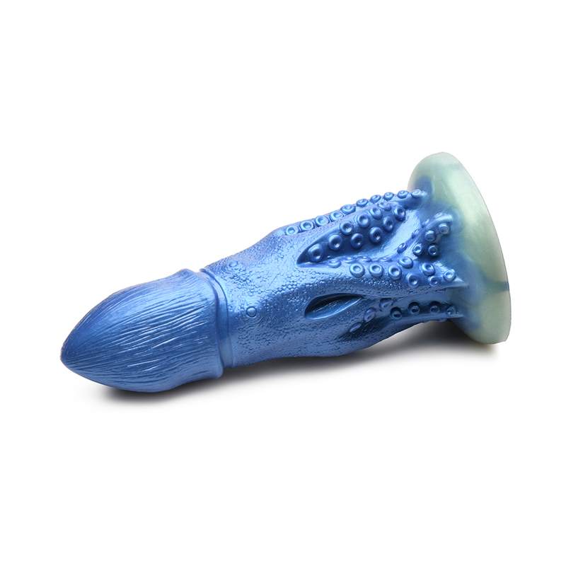 DILDO POLVO COCKTOPUS AZUL