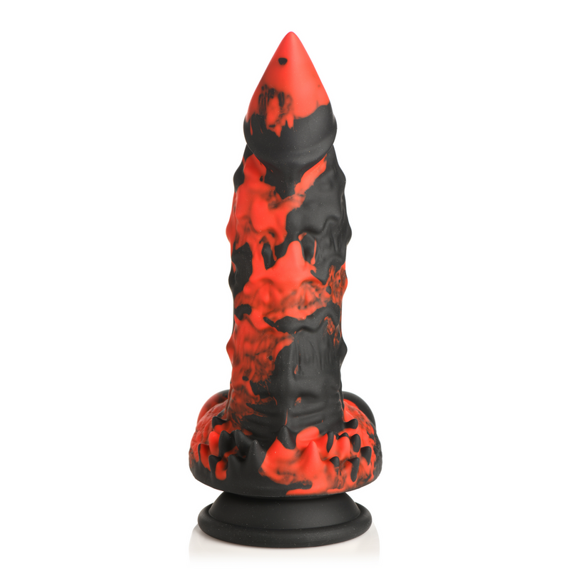 DILDO MONSTRO DO DEMÔNIO DE FOGO FIRE DEMON