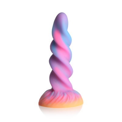 DILDO DE UNICÓRNIO QUE BRILHA NO ESCURO