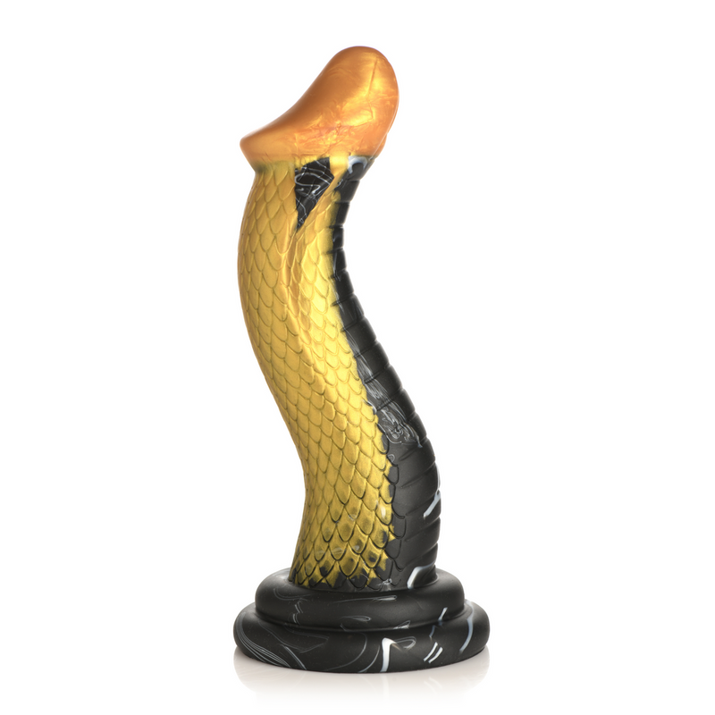 DILDO COBRA MAMBA DOURADA