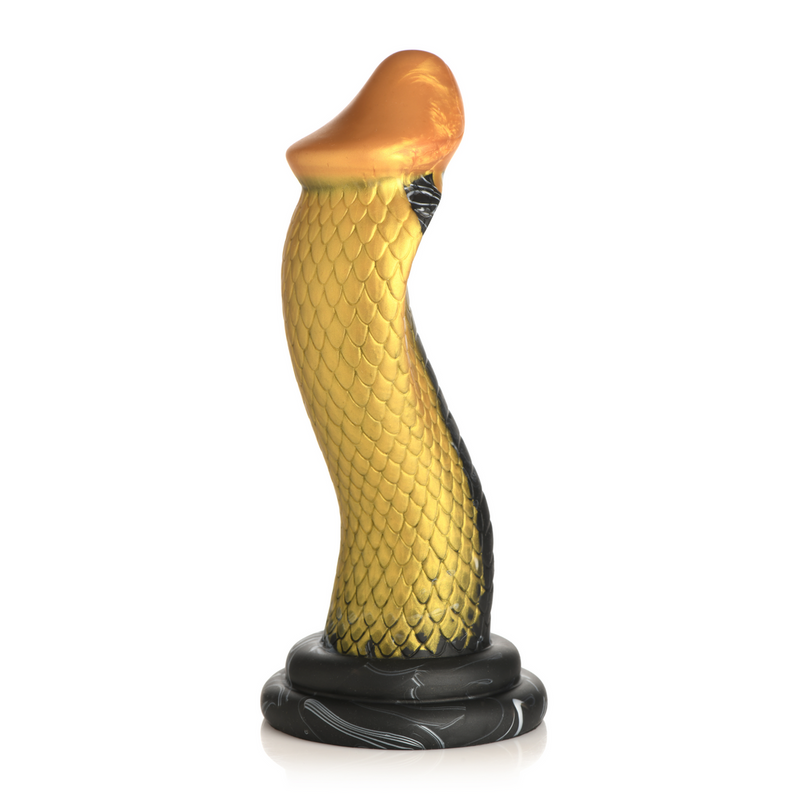 DILDO COBRA MAMBA DOURADA