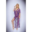 ROBE ROXO COMPRIDO