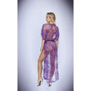 ROBE ROXO COMPRIDO