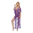 ROBE ROXO COMPRIDO