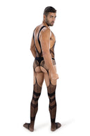 CATSUIT PRETO TAM. ÚNICO