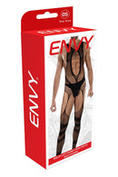 CATSUIT PRETO TAM. ÚNICO