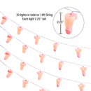 GLITTERATTI - STRING LIGHTS - 20 LUZES
