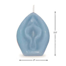VELA EM FORMA DE VAGINA COM AROMA BAUNILHA