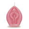 VELA EM FORMA DE VAGINA COM AROMA BAUNILHA