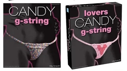 TANGA COMESTÍVEL CANDY G-STRING FEMININA