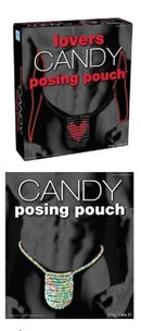 TANGA COMESTÍVEL CANDY POSING POUCH MASCULINA