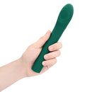 VIBRADOR PARA PONTO G PULSE WAVE GREEN CRYSTAL