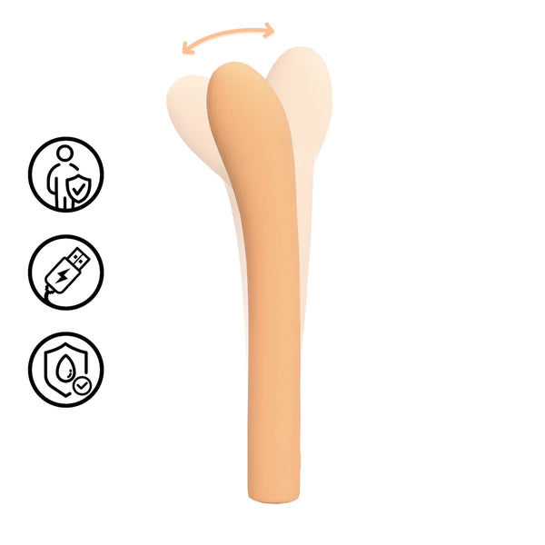 VIBRADOR DE PONTO G PEACH FUZZ