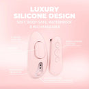 VIBRADOR DE CUECA COM COMANDO CÉLESTE ROSA
