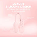 OVO VIBRATÓRIO COM COMANDO FÉLICITÉ 10 FUNCTION ROSA