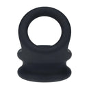 ANEL PARA O PÉNIS SILICONE DOUBLE PRETO
