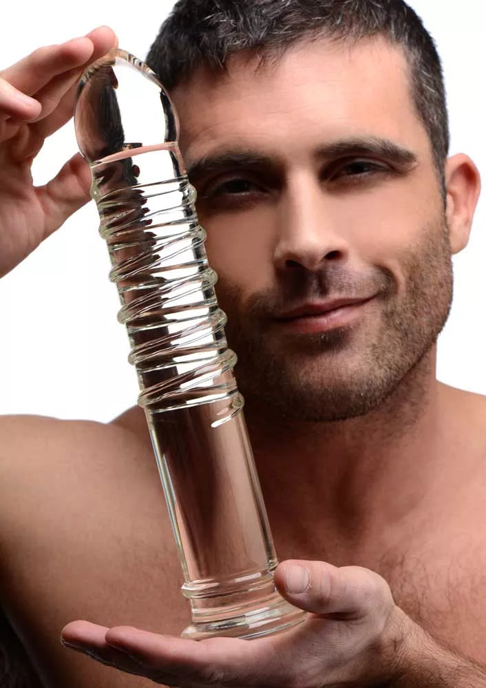 DILDO EM VIDRO XL BEHEMOTH