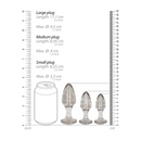 KIT DE 3 PLUGS EM ACRÍLICO