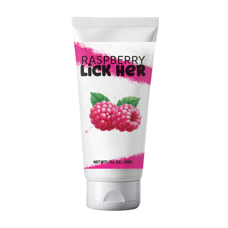 LUBRIFICANTE COMESTÍVEL COM SABOR A FRAMBOESA 50ML