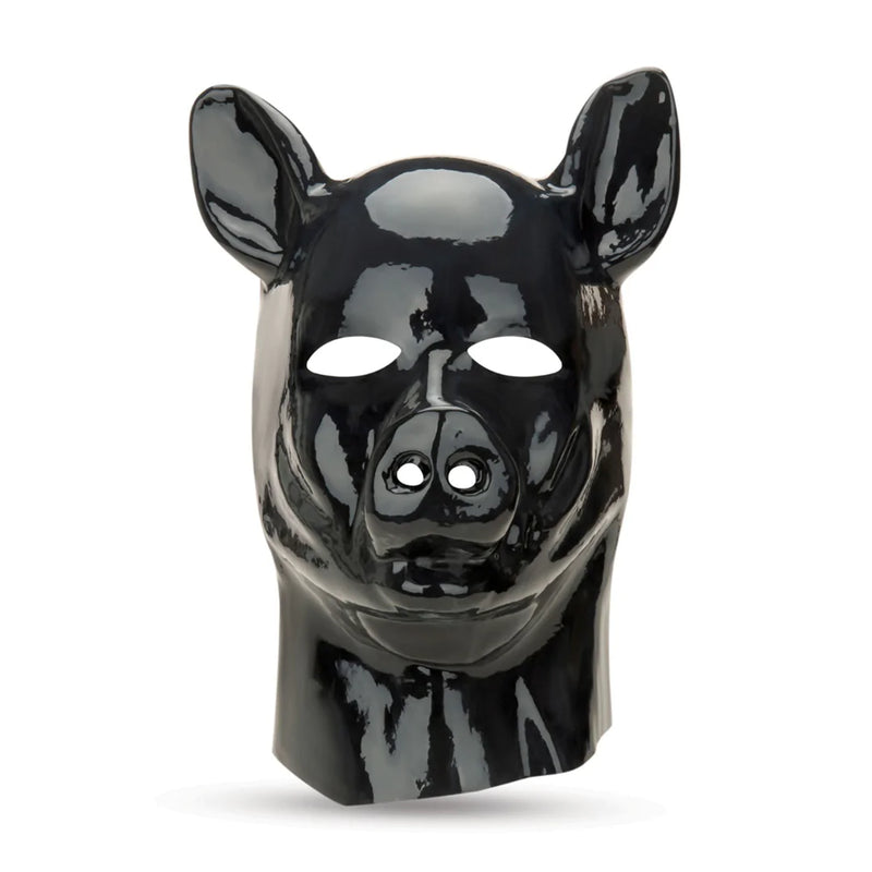 MÁSCARA DE PORCO EM LATEX PIG HOOD