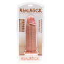 DILDO GROSSO REALROCK 9" SEM TESTÍCULOS