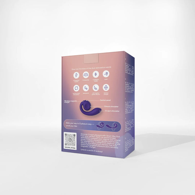 GIZI LITE - ESTIMULADOR DUAL DE PONTO G