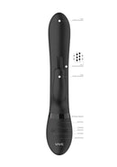 VIBRADOR AMORIS STIMULATING BEADS RABBIT VIVE