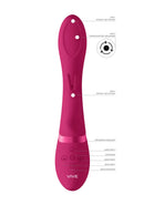 VIBRADOR MIRA SPINNING G-SPOT RABBIT VIVE