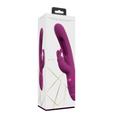 VIBRADOR MIKA TRIPLE VIBRATING MOTOR RABBIT AND FLAPPING STIMULATOR VIVE