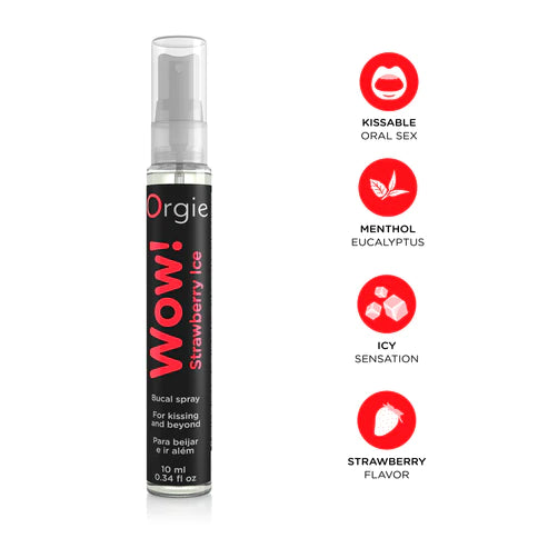 ORGIE WOW! SPRAY PARA SEXO ORAL COMESTÍVEL 10ML