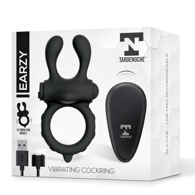 ANEL VIBRADOR TARDENOCHE EARZY COM CONTROLO REMOTO