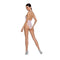 BODY BS088 BRANCO EROTIC LINE PASSION TAM. ÚNICO