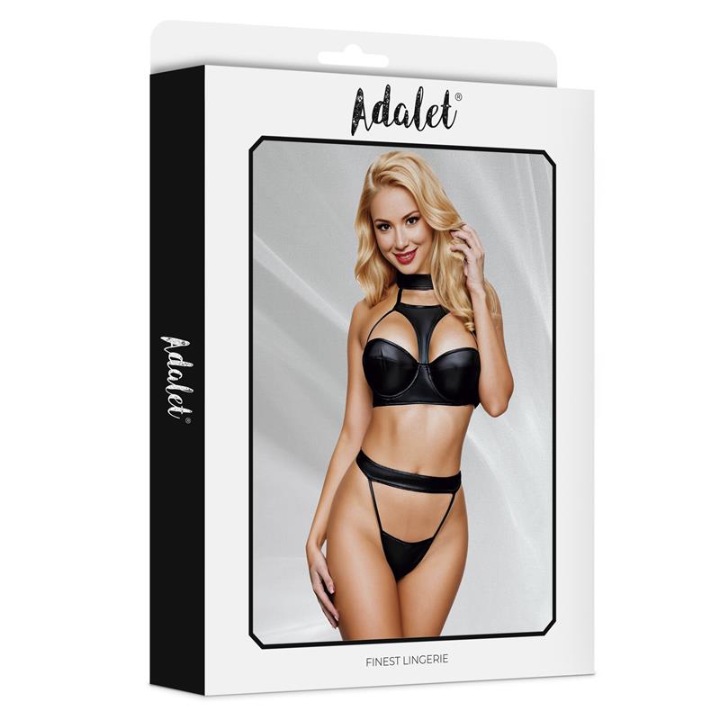CONJUNTO DE SOUTIEN COM GARGANTILHA E TANGA ALTA ADDIS
