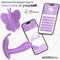 ESTIMULADOR BORBOLETA COM APP LAVANDA WINGY