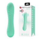 VIBRADOR ALEXISROSE VERDE EM SILICONE