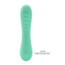 VIBRADOR ALEXISROSE VERDE EM SILICONE