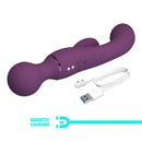VIBRADOR E MASSAJADOR 2 EM 1 ALL ROUDER