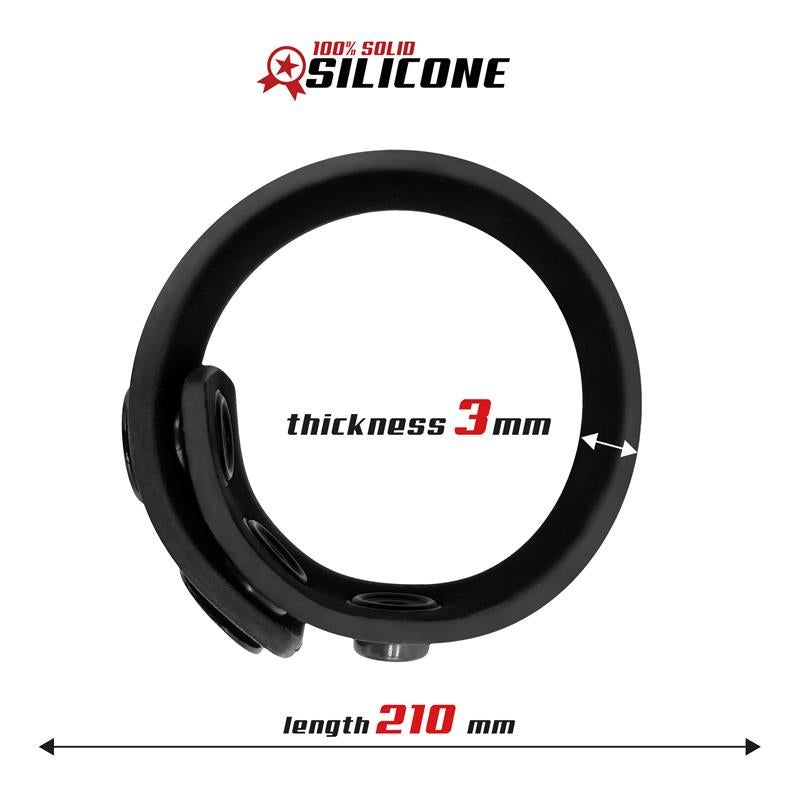 ANEL DE SILICONE AJUSTÁVEL 15-21 CM