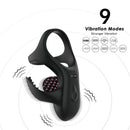 ANEL VIBRATÓRIO PARA O PÉNIS E TESTÍCULOS